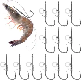 -hy8101-us 313031846821 Fishing Hooks Carbon Steel Barbed Live Shrimp Bait Holder For Fres -hy8101-us 313031846821 Fishing Hooks Carbon Steel Barbed Live Shrimp Bait Holder For Fres