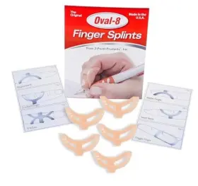 3-point Products P1008-5-13 Oval-8 Finger Splints Support And Protection For Arthritis Trigger Or 3-point Products P1008-5-13 Oval-8 Finger Splints Support And Protection For Arthritis Trigger Or