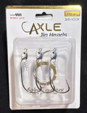 6th Sense Axjh1830-bs Axle Jig Heads Baby Shad 3/0 1/8 Oz Screw Lock Silver 3 Pack 6th Sense Axjh1830-bs Axle Jig Heads Baby Shad 3/0 1/8 Oz Screw Lock Silver 3 Pack