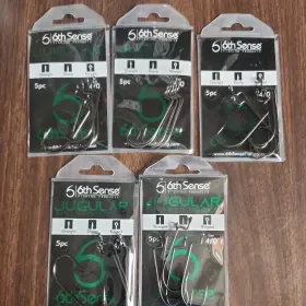 6th Sense Hkjg-40 Jugular Hybrid Hooks Size 4/0 5 Packs Of New Nip Straight Worm 6th Sense Hkjg-40 Jugular Hybrid Hooks Size 4/0 5 Packs Of New Nip Straight Worm