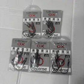 6th Sense Hkox-50 Ox Flipping Hooks Size 4/0 - Pack Of 5. Lot 5 Total 25 6th Sense Hkox-50 Ox Flipping Hooks Size 4/0 - Pack Of 5. Lot 5 Total 25