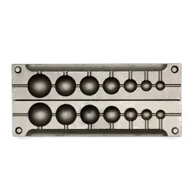 Adygil 667016086024 Round Sinker Mold 7 Cavities 1/4-6 Oz Diy Fishing Weights Lead Molding Tool Adygil 667016086024 Round Sinker Mold 7 Cavities 1/4-6 Oz Diy Fishing Weights Lead Molding Tool