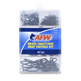 Afw B00ejdu97i Brass Coastlock Snap Swivels Black - 25 Pc 7 12 5 3 6 1 Afw B00ejdu97i Brass Coastlock Snap Swivels Black - 25 Pc 7 12 5 3 6 1