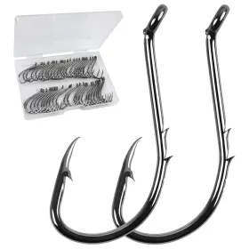 Agool 43239-60375 Octopus Baitholder Fishing Hooks Sharp Barbed Beak Fish Circle Hook Hig