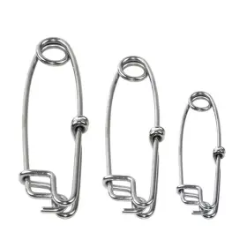 Agool 602430580963 Fishing Snaps Tuna Clips 8 Pcs Longline Stainless Steel High Strength B
