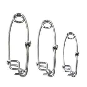 Agool 602430580987 Fishing Snaps Tuna Clips 8 Pcs Longline Stainless Steel High Strength B