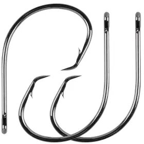 Agool 602430582509 Circle Hooks Saltwater Fishing 50/150pcs In-line Octopus Hook H