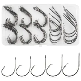 Agool 602430582639 Circle Hooks Saltwater Fishing In-line Octopus Hook High Carbon Agool 602430582639 Circle Hooks Saltwater Fishing In-line Octopus Hook High Carbon