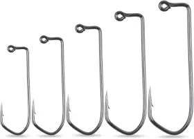 Agool 7150-hook 90 Degree Fishing Jig Hooks 100pcs Classic Aberdeen Duratin Barbarian Agool 7150-hook 90 Degree Fishing Jig Hooks 100pcs Classic Aberdeen Duratin Barbarian