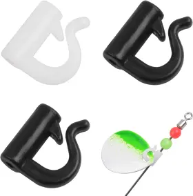 Agool 744111020976 100 Pcs Quick Change Spinner Clevis Plastic Snap For Fishing Spinners
