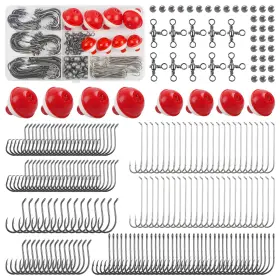 Agool B07q7p7th1 Fishing Bobbers Tackle Kit 223pcs Beginner Equipment With Circle Hooks Oct Agool B07q7p7th1 Fishing Bobbers Tackle Kit 223pcs Beginner Equipment With Circle Hooks Oct