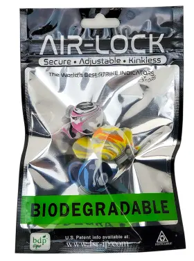 Air-lock 789075403649 Airlock Biodegradable Indicator - Assorted Colors 3 Pack Camo/marbled