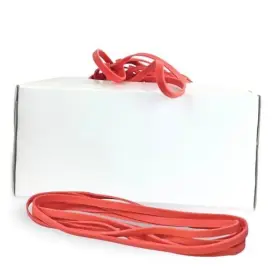 Alliance Rubber Company 071815966959 Red Packer Bands Size #69 6 Inch X 1/4 Approx. 140 1 Pounds
