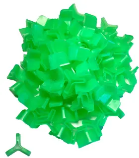 Als Goldfish Lure Co. 038866122093 60 Pcs Fishing Treble Hook Bonnets. Protective Poly Covers For Medium Green