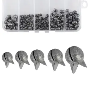 Alwonder Altkwc2 100-pack Big Size Removable Split Shot Fishing Weights Kit 1/50 1/3 Alwonder Altkwc2 100-pack Big Size Removable Split Shot Fishing Weights Kit 1/50 1/3