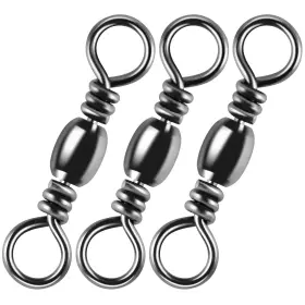 Alwonder Altshv7#100 100pcs Fishing Barrel Swivels High Strength Stainless Solid Ring Brass Barre Alwonder Altshv7#100 100pcs Fishing Barrel Swivels High Strength Stainless Solid Ring Brass Barre