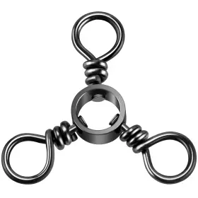 Alwonder Altsyjc#2 100 Pack Fishing 3 Way Swivel 28143lb Stainless Steel Black Nickel Three Swi Alwonder Altsyjc#2 100 Pack Fishing 3 Way Swivel 28143lb Stainless Steel Black Nickel Three Swi