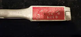 Ament 8632 Vintage Indep. Mo. Mold #8632 Jig Mold. 1/32 1/16 1/8 Ounce