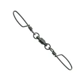 American Fishing Wire Ft2bb230b-a Afw Ball Bearing Dual-snap Swivels 230 Lb Size #5 Brass Black - American Fishing Wire Ft2bb230b-a Afw Ball Bearing Dual-snap Swivels 230 Lb Size #5 Brass Black -