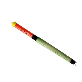 American Premier 819299003445 Zing Lighthouse Bobber Weighted Chart/red/swirl Pole 14 Inch - D73
