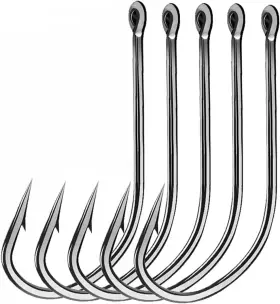 Amhdv 313025043007 200pcs Forged Long Shanked Fishing Hooks For Saltwater Freshwater Shank Oc Amhdv 313025043007 200pcs Forged Long Shanked Fishing Hooks For Saltwater Freshwater Shank Oc