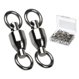 Amysports B094923q7s Barrel Ball Bearing Swivel Saltwater Rolling Fishing Swivels Stainless Amysports B094923q7s Barrel Ball Bearing Swivel Saltwater Rolling Fishing Swivels Stainless
