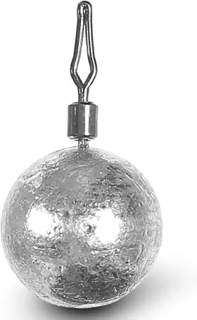 Amysports Ddyxqz-5g-25 24oz Cannonball Fishing Weights - 6 Pack Round Sinkers For Anglers