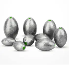 Amysports Glxqz-5g-20 Egg Lead Fishing Weights Kit Drop Bass Sinker Tackle Saltwater Cast Inch Amysports Glxqz-5g-20 Egg Lead Fishing Weights Kit Drop Bass Sinker Tackle Saltwater Cast Inch