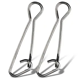 Amysports Qlbz-b-6-100 Line Connector Fishing Snap Stainless High Strength Snaps Swivels Saltwater Quic Amysports Qlbz-b-6-100 Line Connector Fishing Snap Stainless High Strength Snaps Swivels Saltwater Quic