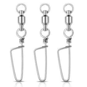 Amysports Qs-us-hx-0024 Clips Steel Snap Swivels Fishing Ball Bearing Saltwater Heavy