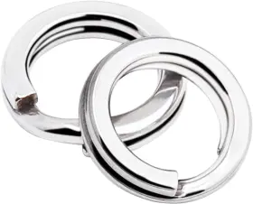 Amysports Sqzh-13-100 Stainless Steel Split Rings Saltwater High Strength Fishing Ring Line Con Amysports Sqzh-13-100 Stainless Steel Split Rings Saltwater High Strength Fishing Ring Line Con