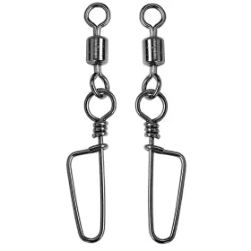 Amysports Zhmshx-b-8 High Strength Fishing Snaps Freshwater Barrel Rolling Snap Swivels Steel Lure Amysports Zhmshx-b-8 High Strength Fishing Snaps Freshwater Barrel Rolling Snap Swivels Steel Lure