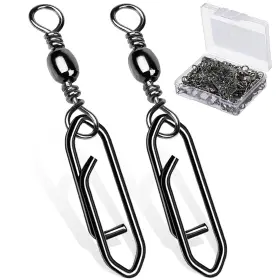 Amysports Zxhbz-b-1 L Heavy Strength Fishing Snap Stainless Saltwater Freshwater Swivel Cli Amysports Zxhbz-b-1 L Heavy Strength Fishing Snap Stainless Saltwater Freshwater Swivel Cli