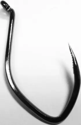 Angler Innovations Llc Sickle2bn Angl #2 B/less Sgl Grabber Hk 12 Bk/nic Semi Barbless Single Sickle Angler Innovations Llc Sickle2bn Angl #2 B/less Sgl Grabber Hk 12 Bk/nic Semi Barbless Single Sickle