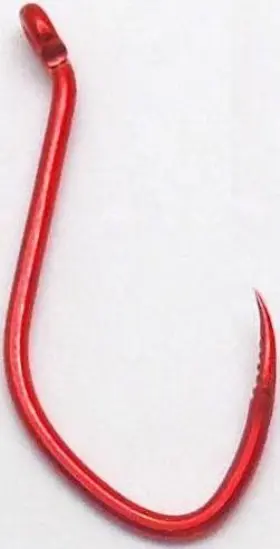 Angler Innovations Llc Sickle3/0rd Angl #3/0 B/less Sgl Grabber Hk 6 Red Semi Barbless Single Sickle Angler Innovations Llc Sickle3/0rd Angl #3/0 B/less Sgl Grabber Hk 6 Red Semi Barbless Single Sickle