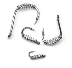 Aohro 764143377459 Ktgcozs Pack Of 30 Fishing Hooks Baiting Dough Stainless 8# 30pcs Silver
