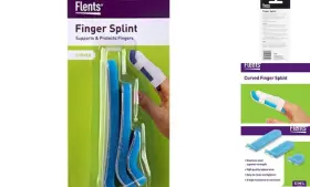 Apothecary Products Inc. 97428 Finger Splint Supports And Protects Fingers Comfortable Fit Designed To