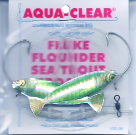 Aqua Clear Fw-2ahg Hi/lo Fluke/ Flounder/trout/croaker Grn Minnow/ Aqua Clear Fw-2ahg Hi/lo Fluke/ Flounder/trout/croaker Grn Minnow/