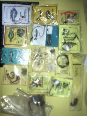 As Shown R556 14 Rigs Hooks Fluke Flounder Bluefish Cod Mackerel Striped Bass Blackfish B 20