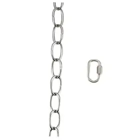 Aspen Creative 21107-31 11 Gauge/20 Feet Brushed Nickel Chain And Quick Link Connector