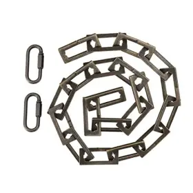Aspen Creative 21126-07-1 Antique Brass Steel Heavy Duty Chain And Two Quick Aspen Creative 21126-07-1 Antique Brass Steel Heavy Duty Chain And Two Quick