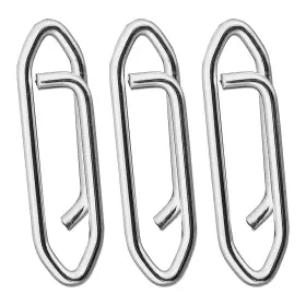 Atibin Hyw-2#-s #-50 Stainless Lock Snaps Swivel Steel Saltwater Size2 68lb 50 Pcs White