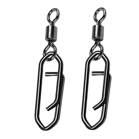 Atibin Jdmszhhxb-1 High Strength Fishing Clips Swivel Freshwater Saltwater Snaps Connect