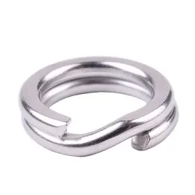 Atibin Sqo-17-50 Swivel Steel Split Ring Fishing Stainless Connector Rings Snap High Stre Atibin Sqo-17-50 Swivel Steel Split Ring Fishing Stainless Connector Rings Snap High Stre