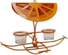 Audubon 313108472427 053356 4 Ports Oriole Metal Fruit And Nut Feeder Audubon 313108472427 053356 4 Ports Oriole Metal Fruit And Nut Feeder