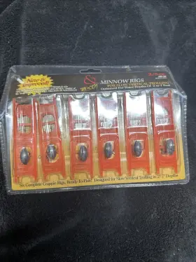B & M Company Mr38 And 3/8 Oz Crappie Minnow Rig 6ct
