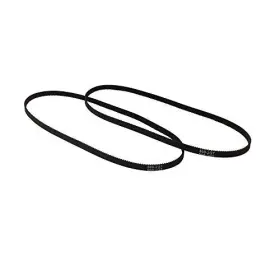 Bbq Driver 11666 Pack Of 2pcs Gt2 Timing Rubber Belt L 500mm W 6mm 250 Teeth In Closed Loop For