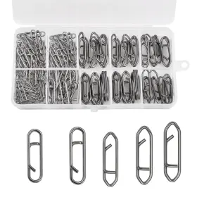 Bcteptfotl 768561916719 200pcs Fishing Clips Snaps Power High Strength Power