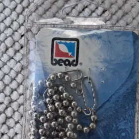Bead Dr66 Stainless Steel Rust-proof Ball Chain Swivels 4 Pack 35 Lb