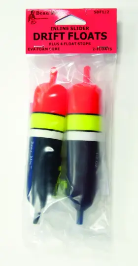 Beau-mac 094628122145 Beau-mac Sdf 1/2 Drift Floats Eva 1/2oz 2pk Beau-mac 094628122145 Beau-mac Sdf 1/2 Drift Floats Eva 1/2oz 2pk